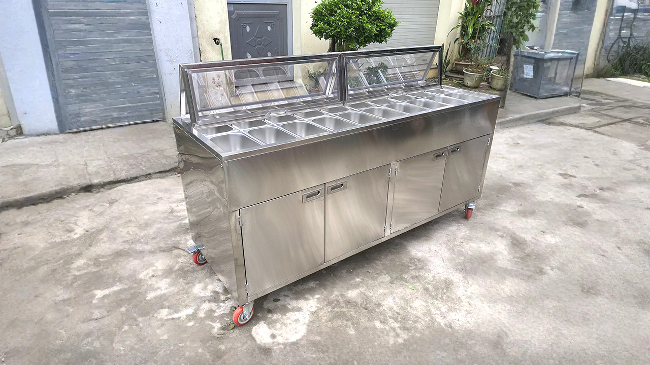 Quầy line buffet 20 khay