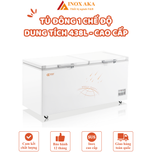 Tủ đông 1 chế độ dung tích 438L - Cao cấp