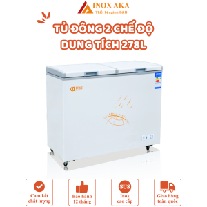Tủ đông 2 chế độ - Dung tích 268L
