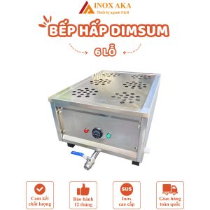 Bếp hấp Dimsum 6 lỗ