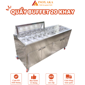 Quầy buffet 20 khay