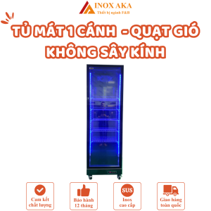 Tủ mát 1 cánh - quạt gió không sấy kính