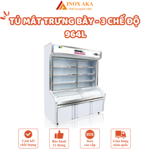 Tủ mát trưng bày 1m6 - Dung tích 964L
