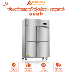 TỦ ĐÔNG 4 CÁNH 1 CHẾ ĐỘ ĐÔNG QUẠT GIÓ - CAO CẤP